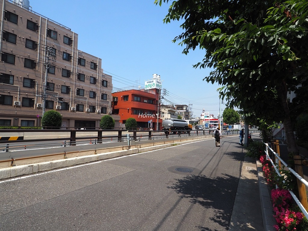 ダイアパレス常盤台　前面道路